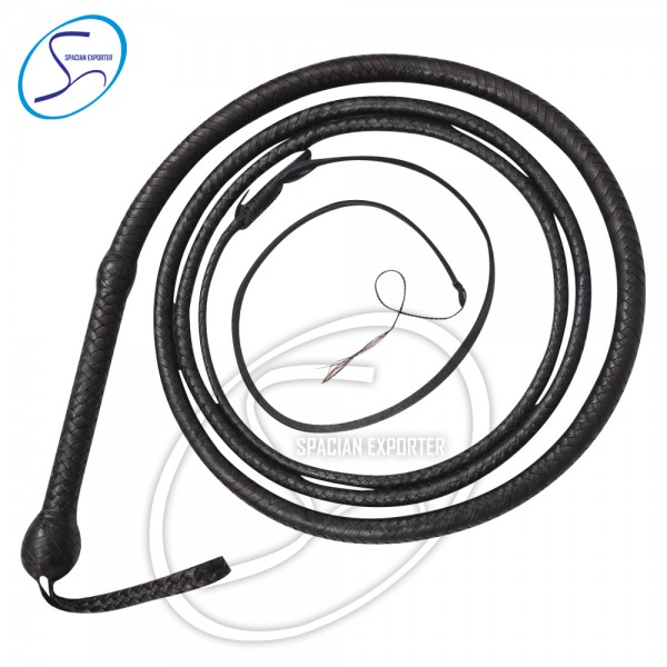 COW HIDE LEATHER BULL WHIP