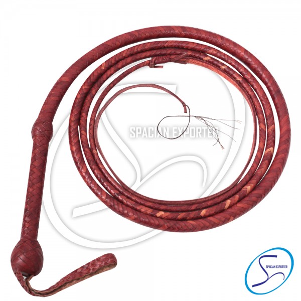 COW HIDE LEATHER BULL WHIP