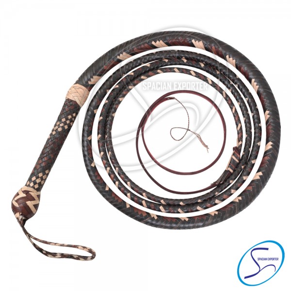 COW HIDE LEATHER BULL WHIP