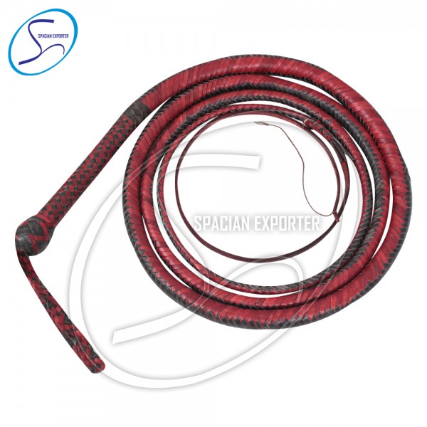 COW HIDE LEATHER BULL WHIP