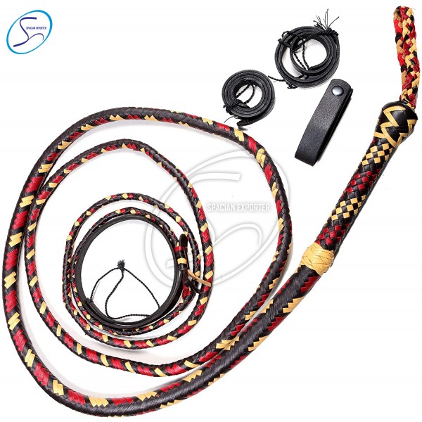 KANGAROO LEATHER BULL WHIP