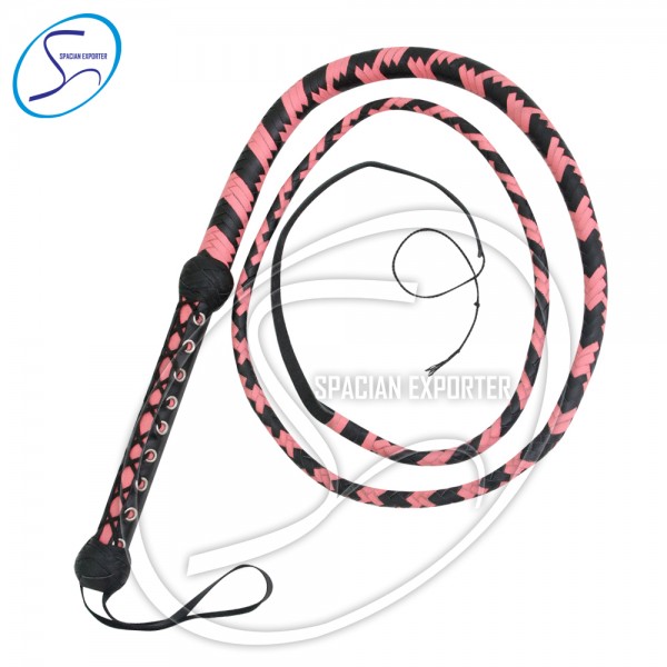 ROPE CORE LEATHER WHIPS