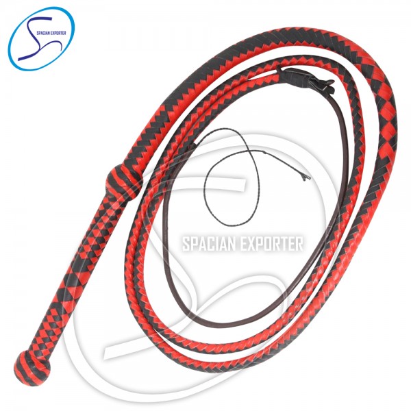 ROPE CORE LEATHER WHIPS