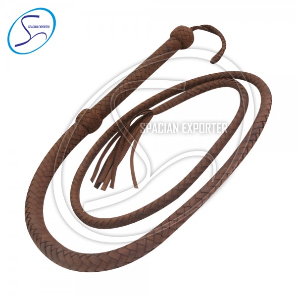 ROPE CORE LEATHER WHIPS