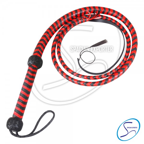 ROPE CORE LEATHER WHIPS