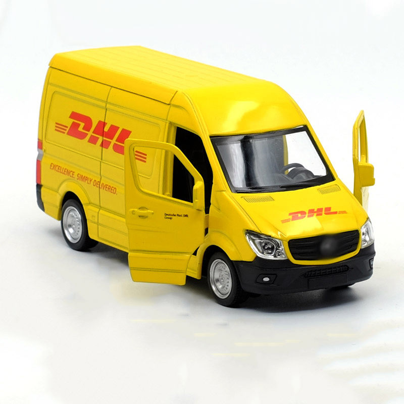 DHL VAN LOADING BOXES AND SHIPPING