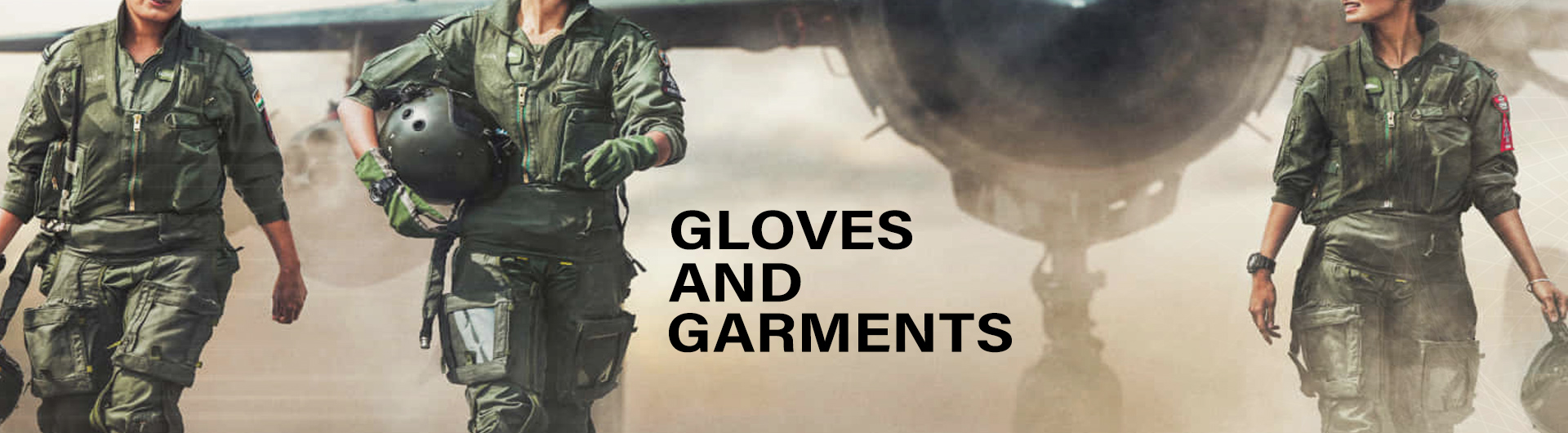 Gloves & Garments Banner
